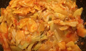 Finoçchi in padella con pangrattato, un contorno saporito e facile da preparare.